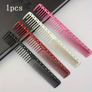 Hairdressing comb, straight hair comb one end wide and one end narrow, double ended comb Haircut Comb for Long Hair, Hair Styling Combs