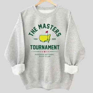 2025 The Masters Tournament Sweatshirt – Augusta National Golf Club Pullover, Vintage Golf Crewneck, Unisex Cotton Sweater, Perfect Gift for Golf Fans