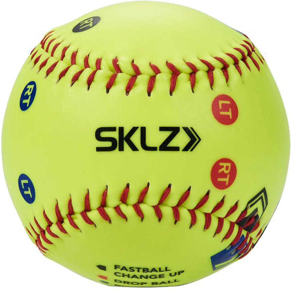 SKLZ Softball Training Equipment, Official Size Training Tool with 4 Key Pitches, Finger Markers for Softball Practice