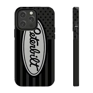 Peterbilt American Flag Phone Case, Tough Truck Protective Cover, Patriotic Gift for Drivers, For iPhone 11-17 Pro Max/Plus & Samsung Galaxy S23-S25