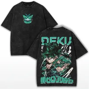 valentine shirts Toga Himiko My Hero Academia Dabi Manga T-shirt Oversized Washed high quality Oversized Unisex 1Washed Retro Fashion hot product