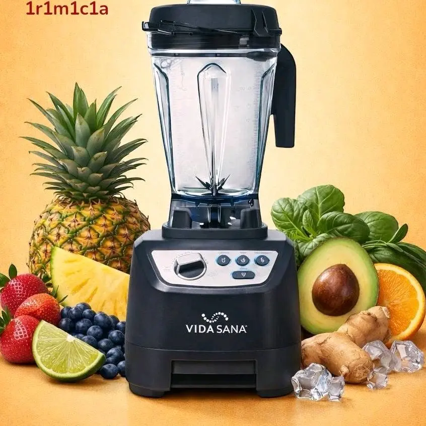 Vidasana High-Power Blender - Powerful Mixer for Smoothies and Shakes