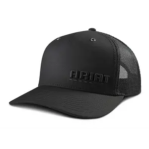 A290001501 Ariat Mens Richardson 112 Cap Embroidered - Black