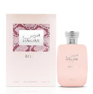Rasasi Hawas Eclat for Women – Long Lasting Eau de Parfum 100ML | Fresh Fruity Floral Scent | Elegant Feminine Fragrance