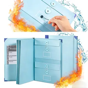 Accordion File Organizer Manila Folder for Passports & Birth Certificates,will documents– Upgrade Important Document Organizer for Home Storage,Just In case I die