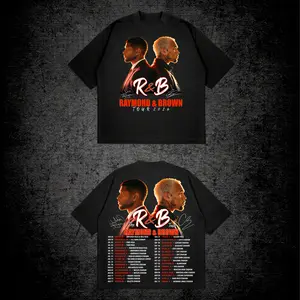 Raymond & Brown Concert 2026 Premium T-Shirt, Retro R&B Graphic Tee, Hip Hop Streetwear Style, Vintage Music Fan Shirt, Urban Fashion Gift