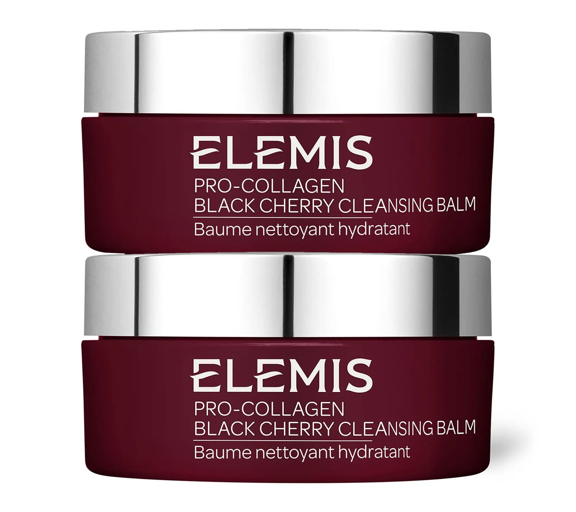 ELEMIS Pro-Collagen Black Cherry Cleansing Balm Duo ELEMIS Pro-Collagen Black Cherry Cleansing Balm Duo