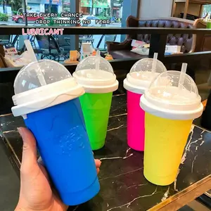 The Ultimate Summer Heat Relief Tool ：Slushy Maker Silicone Reusable Cup for Making Slushy Drinks