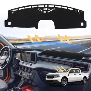 For Ford Maverick 2022 Car Dashboard Sun Protection Mat Light-Proof Pad Center Console Sun Pad Car Accessories