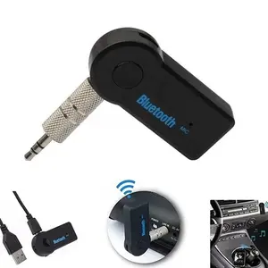 Wireless Bluetooth AUX Receiver 3.5mm – Car & Home Audio Adapter | Handsfree Music Streaming & Calls | Universal Stereo Dongle
