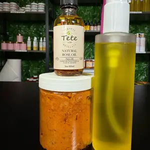 Luminous Bright Glow Skincare body set with rose serum ,soap, body oil .Cleansing Hydrate Moisturize Radiance Nourishing Lightweight Serum Soap Daily