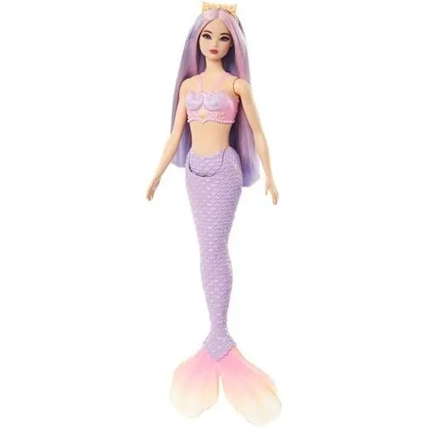 Barbie Mermaid Doll With Lilac Hair, Purple Tail & Headband Accessory  [COLLECTIBLES]