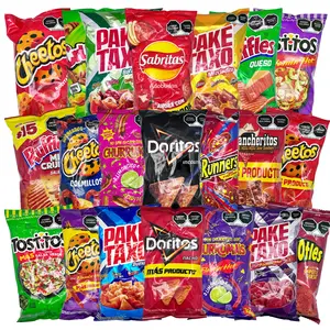 Mexican Chips Variety Pack - Choose 2 Big Bags or 4 Small Bags - Sabritas, Doritos, Pake Taxo, Barcel, Cheetos, Churrumais and More