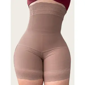Women’s solid-color shapewear shorts, high-waisted shapewear bottoms, hip-lifting and tummy-control shapewear pants, comfortable seamless shapewear leggings, suitable for daily wear, sports, and yoga; Black Friday GARMENTARY