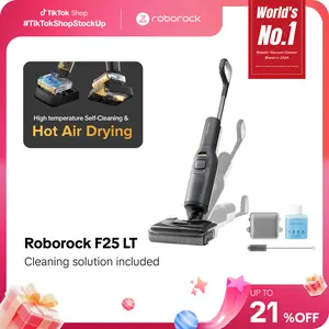 Roborock F25 LT Wet Dry Vacuum Cleaner and Mop (F25 Series), 194°F High temperature Self Cleaning & Hot Air Flash Drying,  20000Pa Cordless Vacuum Mop Combo, 180° Lie-Flat Hard  Floor Cleaner, Edge to Edge Cleaning #GiftedInLove