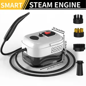 Steam cleaner，Home-use handheld steam cleaner, knob-operated, with six adjustable levels
