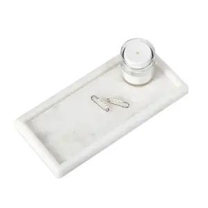 Rectangular Marble Tray - Marble (Namib Fantasy)