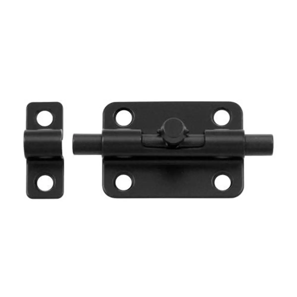 212 MAIN 3 in. Black Solid Brass Barrel Bolt, Weather-Proof Corrosion-Free for Extra Outdoor Security, Ideal for Marine Use, Extra Security, Long-Lasting Security