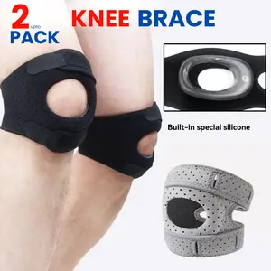 Knee Braces for knee Support Pain, Sports, Running, Workouts & Joint Stability, Men and Women, Large