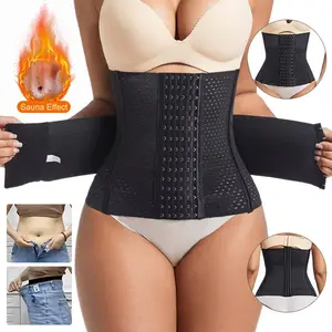 Women's Waist Cincher Tummy Control Shaperwear Waist Trainer Women Double Belt Wrap Corset Trainer Shaper Girdle Wrap Belly Band