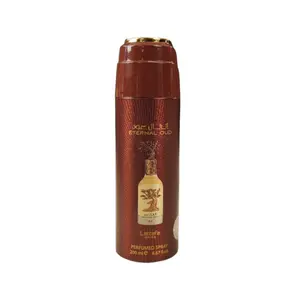 Lattafa Eternal Oud Unisex EDP Sprays, 200 ML Perfumed Spray with Plum-Grapefruit & Heliotrope Notes, Agarwood Base, Single Item