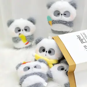 TOYCITY MR.PA "Good Luck Charm" Blind Bag - Random Magnetic Panda Fridge Sticker & Bag Charm Plush Toy, Kawaii Stuffed Animal Gift Surprise, Halloween/Christmas/Thanksgiving/Birthday (1/108 Hidden Chance)