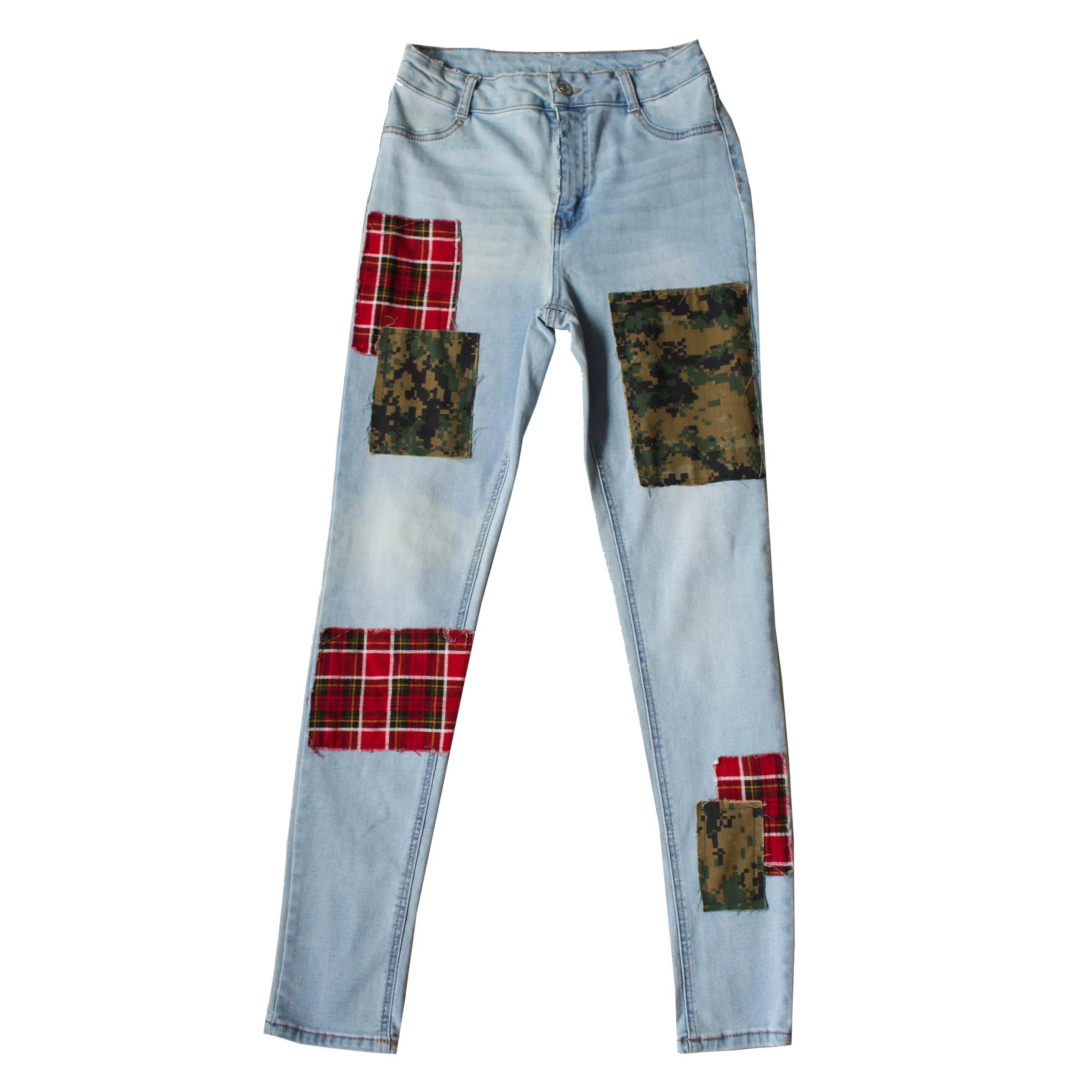 The Kat's | Custom Patchwork Skinny Jeans
