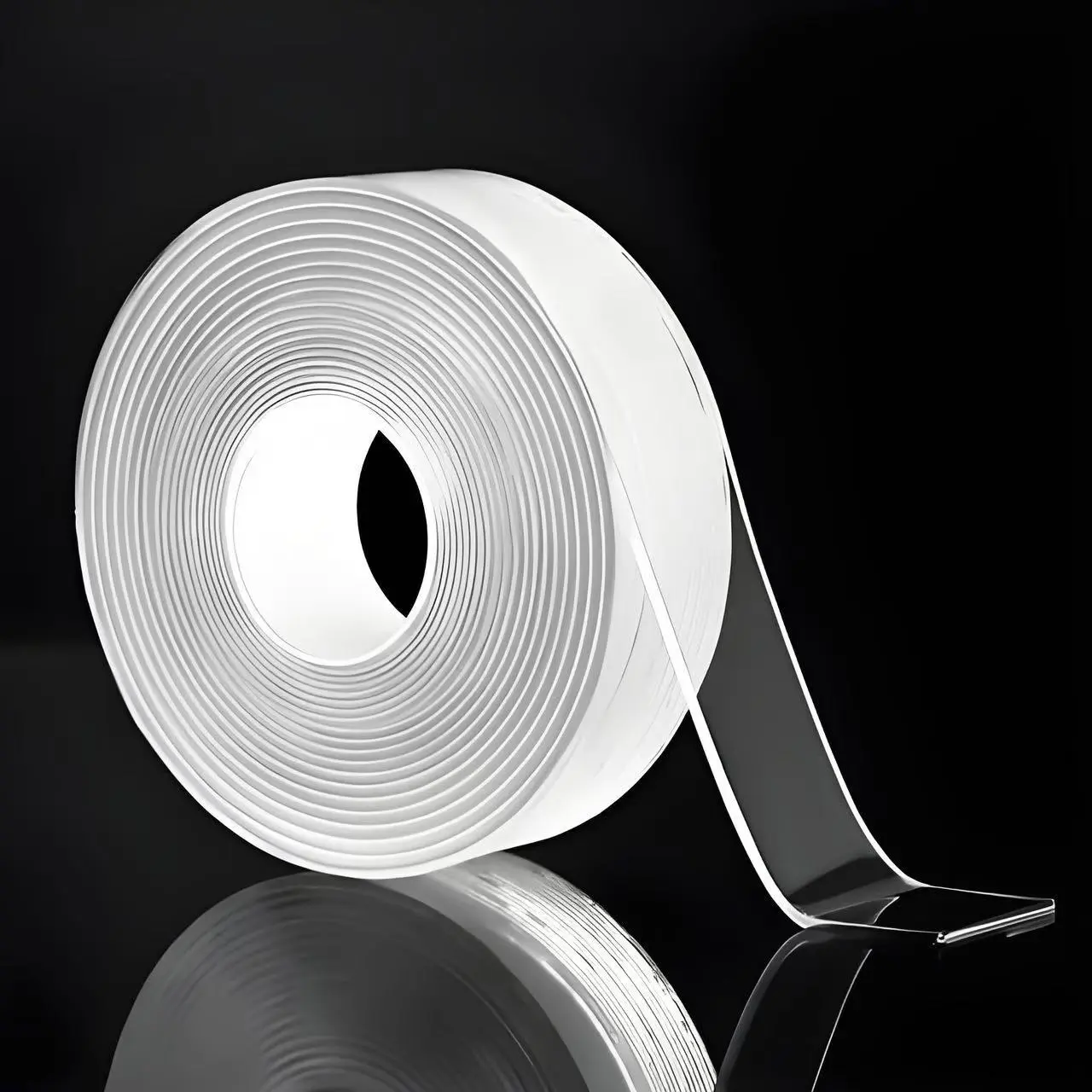 Transparent Nano Adhesive Double-Sided Acrylic Tape for Businesses - Seamless Mounting, High Viscosity, Waterproof, Strong Hold, Wholesale