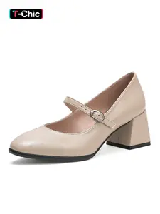 Women's Casual High Heel Loafers, Elegant Pure Color Bowknot Decor, PU Leather, Medium Width, Rubber Sole, All Seasons, Perfect for New Year & Valentine's Day