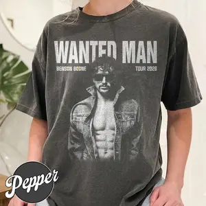 [Sale Up To 50%] Benson Wanted Man Tour 2026 Vintage Comfort Colors Shirt