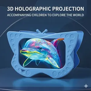 3D Hologram Projector DIY Kit Assembly Material Fun Family Game Birthday Christmas Gift for Kids Magic Tools