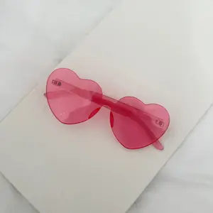 Heart Acrylic Sunglasses Bridesmaids gift Bachelorette Party Halloween Summer Fun
