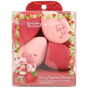Celavi Strawberry Shortcake Berry Bestie Blenders 4-Piece Makeup Blending Sponges Limited Edition