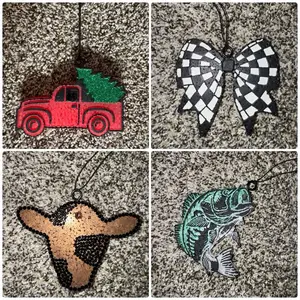 Homemade Car Freshener Scented Aroma Beads for Car Fragrance - You Choose Mold & Scent