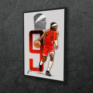 Jerami Grant Poster Wall Art Print Sports Canvas Home Decor Gift Basketball Artwork Fan Gift Collection Birthday Gift decor