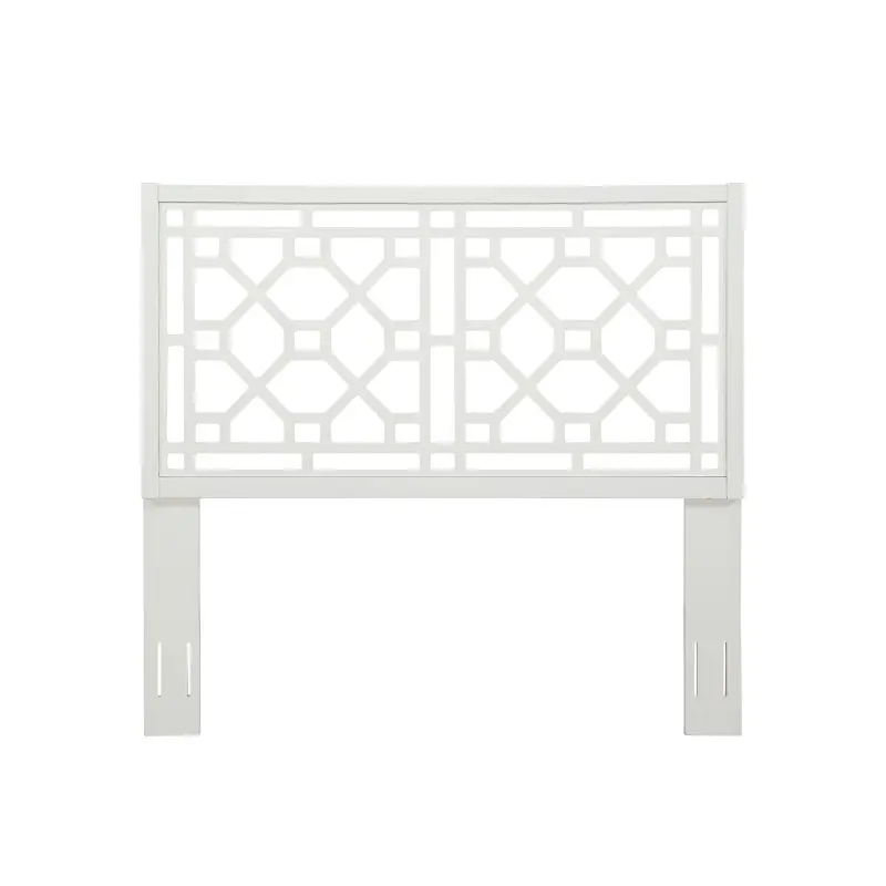 Tabor Chippendale White Headboard - Queen Full