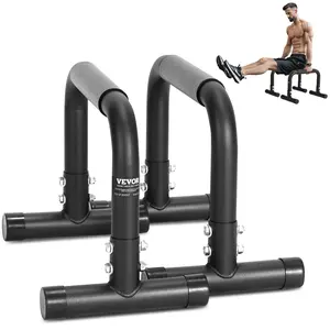 VEVOR Dip Bars, TikTokShopBlackFriday, 500 lbs Weight Capacity, Heave Duty Dip Stand Station, Fitness Workout Dip Bar Station Stabilizer Parallette Push Up Stand, Parallel Bars for Strength Training Home Gym Office Outdoor