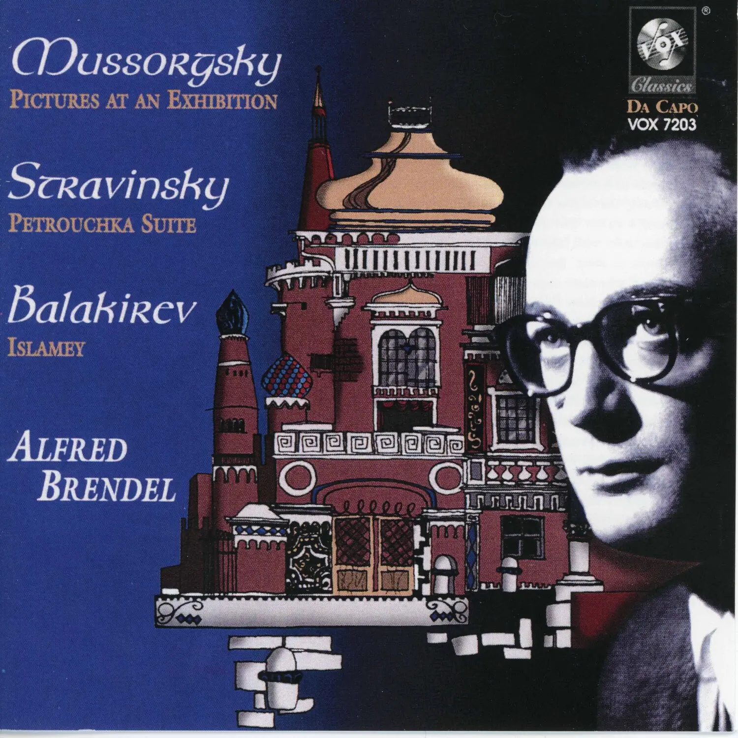 Alfred Brendel - Mussorgksy Stravinsky Balakirev  [COMPACT DISC - CD]