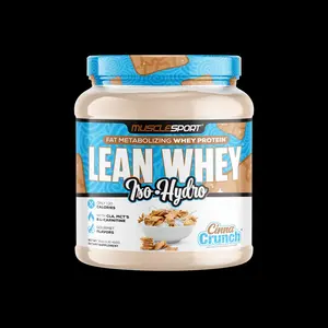 MuscleSport Whey Iso-Hydro Protein Powder 1LB - High Quality Protein Source for Athletic Performance - Healthcare, Supplement