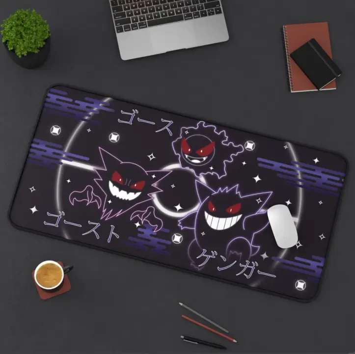 Ghost MousePad, Desk Mat, Extended Mousepad, Giant Mouse Pad, Large Gamer Pad