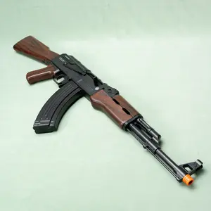 89cm AK electric toy Gel Blaster, non removable orange muzzlem, Birthday gifts, boys' toys