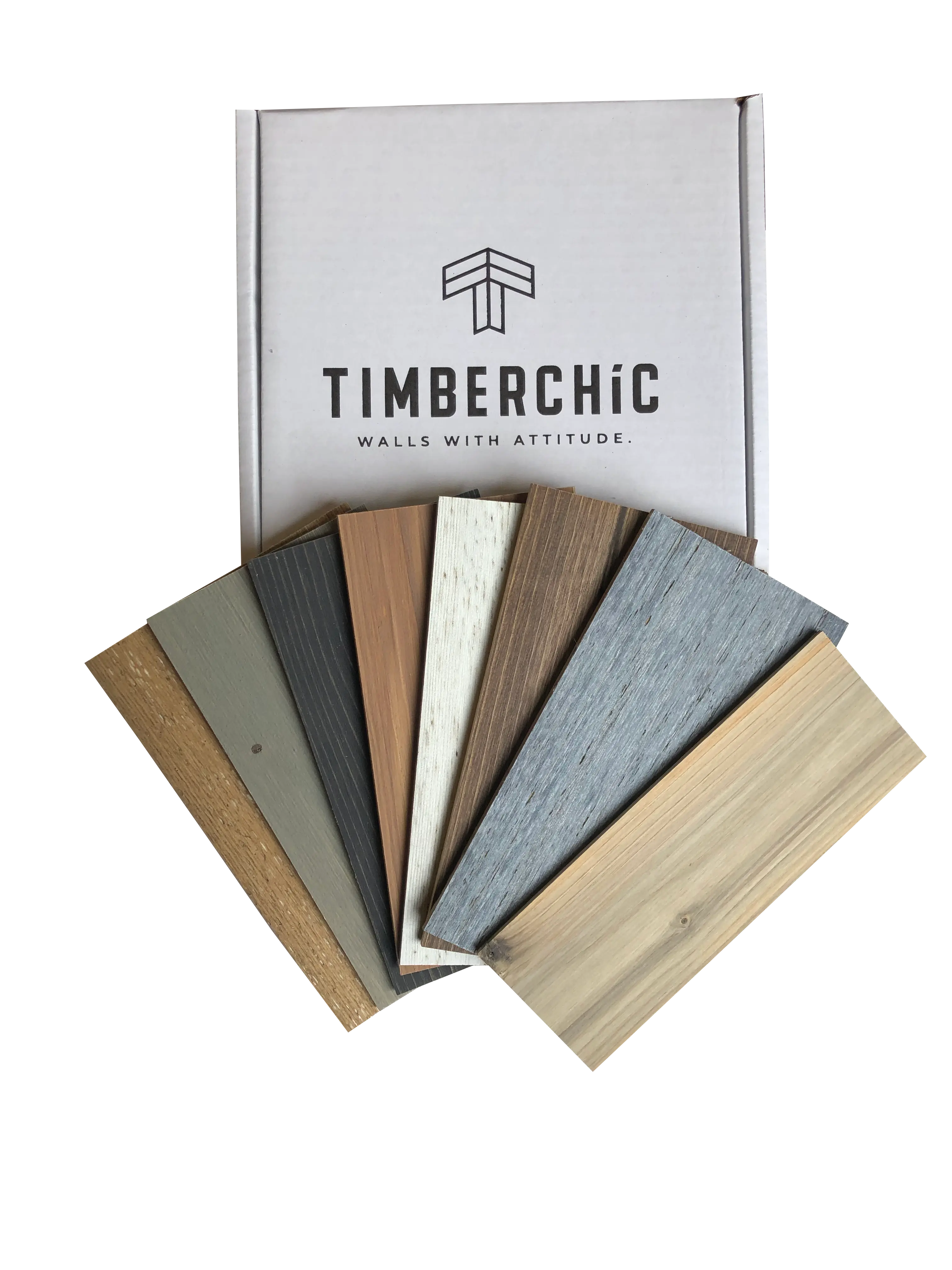 Real Wood Wall Plank - Sample Pack