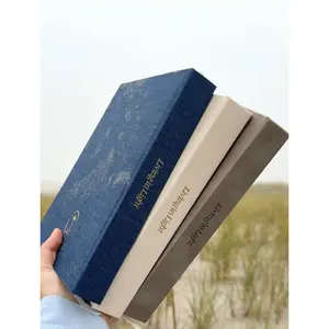 Undated Christian Planner – Bible Study Notes, Sermon Notes, Prayer Requests, Goal Setting, Finances & More | Greige Leather, Ivory Leather, and Denim Fabric Covers Organized Life Planner with Everything - Modern and Minimal Faith-Based Planner