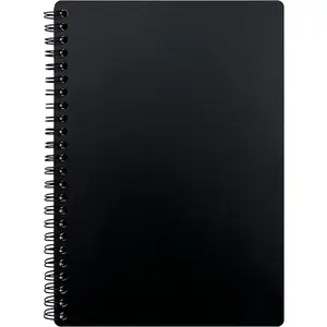 Reusable Sticker Storage Book Collecting Album Stickers Organizer Book A5 Size with Plastic Cover 40 Sheets Release Paper for Stickers Holder Collection (Black)