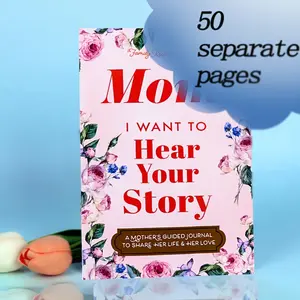 Mom, I Want to Hear Your Story Diary, Memory Journal, Mother-Directed Sharing Journal, Her Life and Love, Personal Reflections Book
