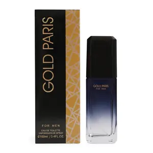 Gold Paris Spray Cologne Eau de Toilette for Men 100ml/3.4fl.oz. - Men's Fragrance