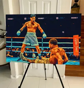 Ryan Garcia vs Devin Haney Boxing Canvas Art Print #181