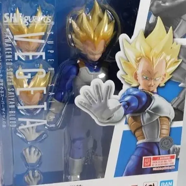 SH Figuarts Dragon Ball Z Super Saiyan Vegeta Clearise Anime Action Figure, Collectible Figurine, Anime Action Figures, Figurine Collectibles, Anime Figure Collectible
