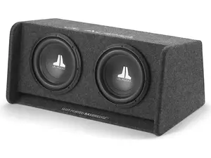 JL Audio CP210-W0v3 BassWedge™ slot-ported enclosure with two 10" W0v3 subwoofers