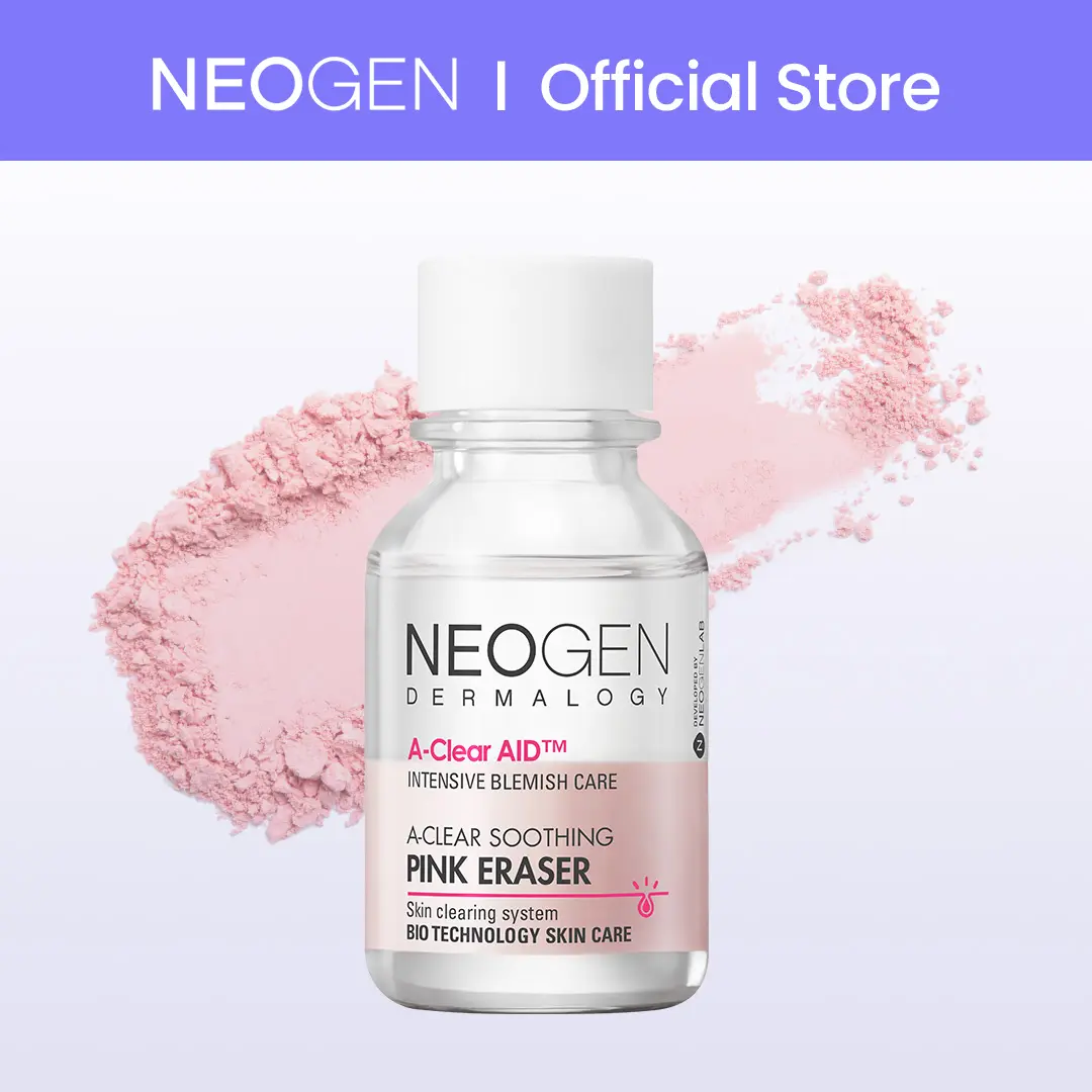 [NEOGEN Official] A-Clear Soothing Pink Eraser 15ml | Acne Spot Care Treatment | Pimple Cover & Calming Spot Corrector | Viral Korean Acne Care Solution for Redness Relief